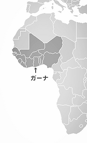 西アフリカ地図